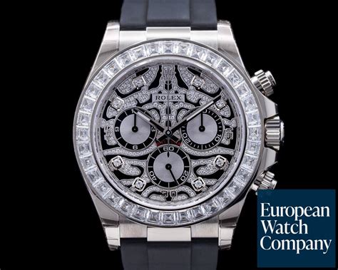 rolex daytona eye of the tiger white gold price